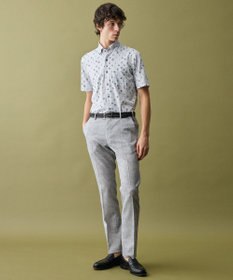 JOSEPH ABBOUD 【ウエストも伸びる!/清涼/軽量/ストレッチ】クールピケストレッチ パンツ