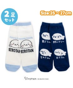 Mother garden しろたん 靴下 2足セットA柄 2026春 25～27cm