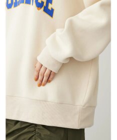 Green Parks ・Ｄｏｕｂｌｅ　Ｆｌａｇｓ　ロゴｐｔ＆刺繍スウェット