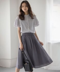 組曲 L カラーボイル フレアスカート