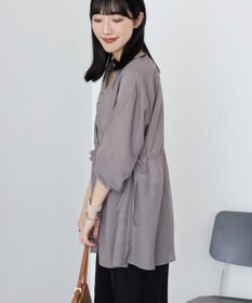 AMERICAN HOLIC シアーウエストドロストロングシャツ