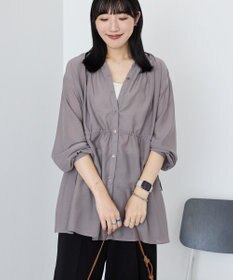 AMERICAN HOLIC シアーウエストドロストロングシャツ