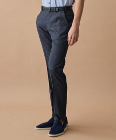 JOSEPH ABBOUD 【ウエストも伸びる!/清涼/軽量/ストレッチ】クールピケストレッチ パンツ