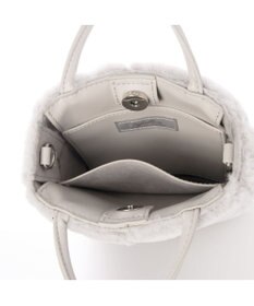 UNBILLION カシュカシュ cachecache / フェイクファーイントレチャートミニショルダー