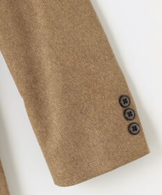 JOSEPH ABBOUD 【ストレッチ】ヘリンボンスウェード ジャケット