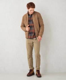 JOSEPH ABBOUD MOUNTAIN 【UNISEX】総裏フルZIP ニットブルゾン