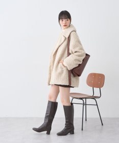 earth music&ecology ループファーコート