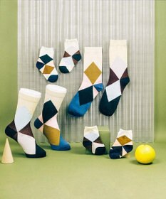 TRICOTE ARGYLE PAPA SOCKS (MENS) / アーガイル パパソックス (MENS)