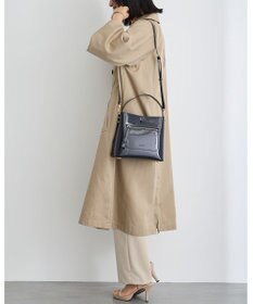 MioFIRANO スクエアエナメルハンドバッグ 2WAY　FIRANO フィラノ