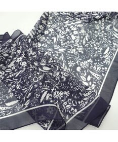 Marca ＜洗えるシルク＞【Marcaオリジナル】小枝更紗 ウォッシャブル シルクローン剣先ストール