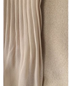 Green Parks プリーツ袖ニットプルオーバー