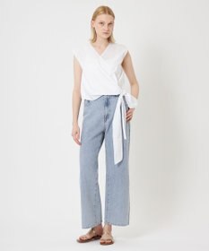 BEIGE，  HYDRANGEA / カシュクールブラウス