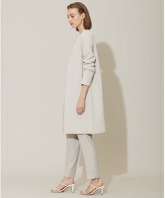 ICB 【洗える】コットンアセテートスムース ロングニットアウター