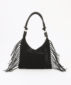 自由区 クロッシェフリンジ バッグ