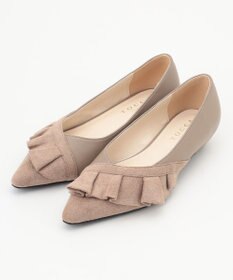 TOCCA 【大人百花掲載】【低反発クッション】FRILL PUMPS パンプス