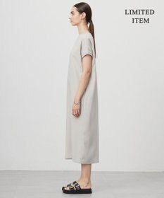 ICB L 【WEB限定・接触冷感・UVケア・速乾・防シワ・洗える】 FluidBackSatin  ワンピース