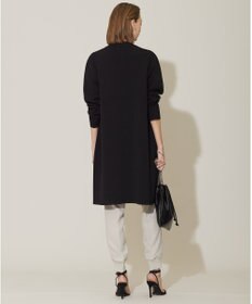 ICB 【洗える】コットンアセテートスムース ロングニットアウター