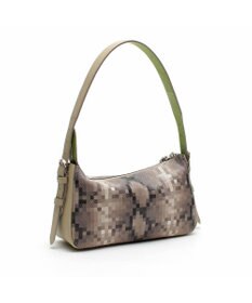 A.D.M.J. スネーク型押し/ソフトワンショルダー