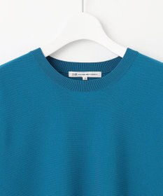 23区 L 【洗える】レーヨンポリエステルストレッチ ドルマン ニット