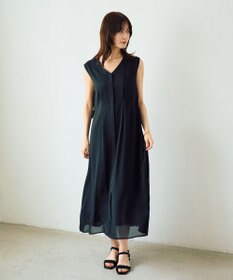 YECCA VECCA ドライタッチシアードロストワンピース