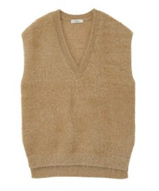 earth music&ecology 【予約】キャットライクヤーンニットベスト