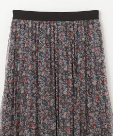 ANY 【ウエストゴム】プリーツチュールスカート