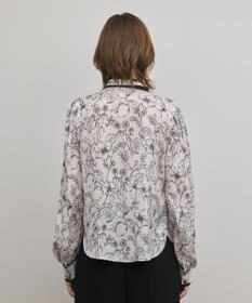 GRACE CONTINENTAL フルーツフラワープリントトップ