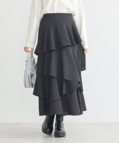 earth music&ecology ランダムティアードスカート