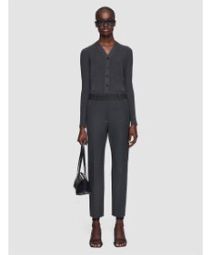 JOSEPH ギャバジンストレッチ　スリムストレートトラウザーズ