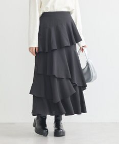 earth music&ecology ランダムティアードスカート