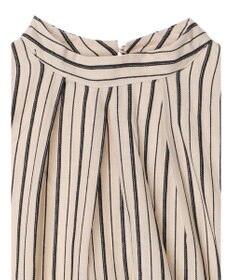 Green Parks ・ＥＬＥＮＣＡＲＥ　ＤＵＥ　ストライプフリルブラウス