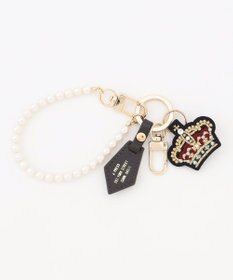 J.PRESS LADIES 【本革・2way】ワッペン バッグ チャーム