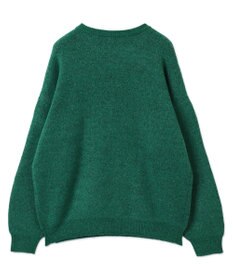 WEGO ロゴジャガードフラッフィーニット