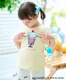 ANY KIDS 【any FAM ×サンリオキャラクターズ】ミラクルスパンコール Tシャツ