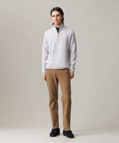 J.PRESS MEN 【KING SIZE】【Cash Lamb’s Wool】ハーフジップニット