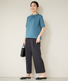J.PRESS LADIES L 【洗える・撥水・接触冷感】アウトフィッター ワイド パンツ