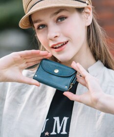 UNBILLION perche イタリア製牛革キーケース