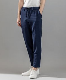 JOSEPH HOMME 新型【オリジナル素材/シワになりにくい/ウエストゴム仕様】ライトタックジャージー ドロスト付テーパードパンツ / PEGG CONVERTIBLE