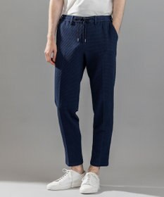 JOSEPH HOMME 新型【オリジナル素材/シワになりにくい/ウエストゴム仕様】ライトタックジャージー ドロスト付テーパードパンツ / PEGG CONVERTIBLE