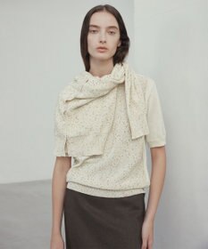 BEIGE， 【洗える】FENNEL / コットンスパンコールカーディガン