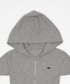 WEGO リブジップパーカー