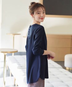 Tiaclasse 【洗える】ラウンドスリットチュニック