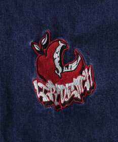 WEGO グラフィックデニムパンツ