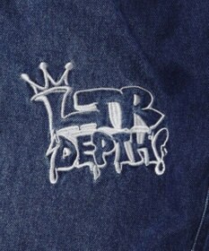 WEGO グラフィックデニムパンツ