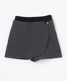 組曲 KIDS 【110-140㎝】ハウンドトゥースラップ キュロット