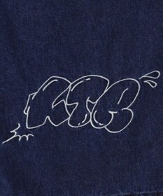 WEGO グラフィックデニムパンツ