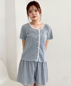 WEGO ワンカラーセットアップルームウェア