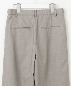 J.PRESS LADIES L 【セットアップ対応・洗える・UVケア・速乾】 OXIJEWELストレッチ セミワイド パンツ