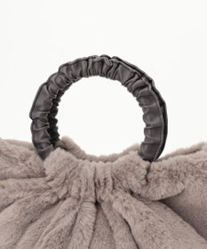 ANY ギャザーハンドルファートートバッグ