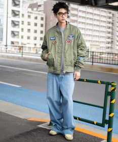 WEGO 【ユニセックス着用ITEM】パテッドワッペンMA－1